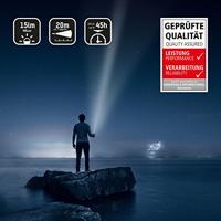 Ansmann 1600-0169 X15 Penlight werkt op batterijen LED 133.8 mm Zilver - thumbnail