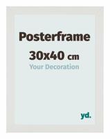 Posterlijst 30x40cm Wit Mat MDF Parma - thumbnail