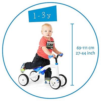Chillafish Quadie loopfiets - Blauw - thumbnail
