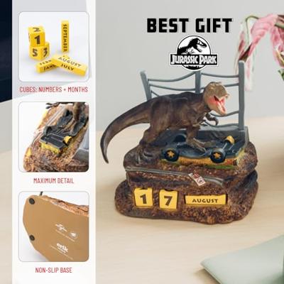 Jurassic Park 3D perpetual Calendar