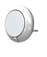 LEDVANCE Nachtlicht LED: voor stopcontact, LUNETTA Round / 0,30 W, 220…240 V, stralingshoek: 110, Warm wit, 3000 K, body materiaal: polycarbonate (pc)/acrylonitrile butadiene styrene (abs), IP20 - thumbnail