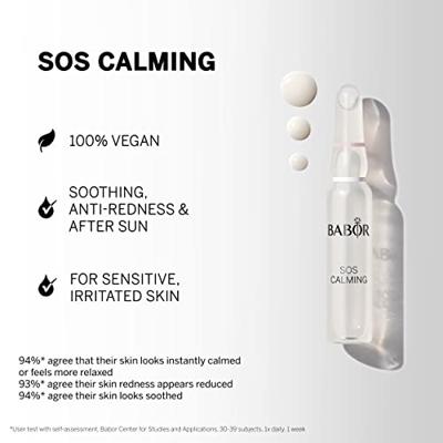 Babor SOS Calming Ampoule Concentrates 14ml Gerichte behandeling Dames