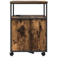 Kantoor kast Gerookt eiken 60 x 46 x 67 cm Bewerkt hout - thumbnail