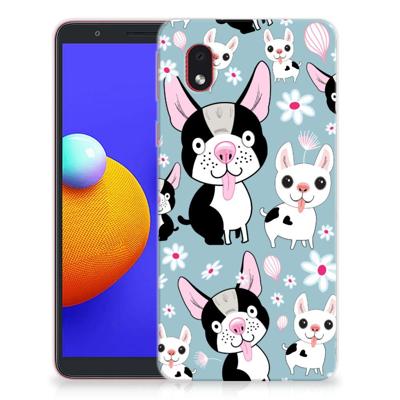 Samsung Galaxy A01 Core | TPU Hoesje | Hondjes Samsung Galaxy A01 Core | TPU Hoesje | Hondjes