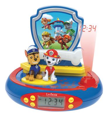 LEXIBOOK - PAT PATROUILLE - Radiokinderwekker met projectiebeelden
