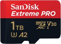 SanDisk Extreme PRO microSDXC-kaart 1 TB Class 10, UHS-I, v30 Video Speed Class Schokbestendig, Waterdicht - thumbnail