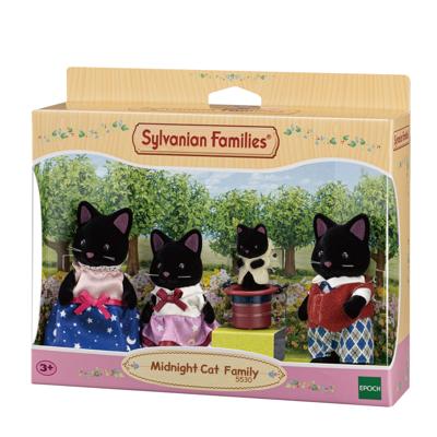 Actiefiguur Sylvanian Families 5530 SYLVANIAN FAMILIES The Magician Cat Family For Children