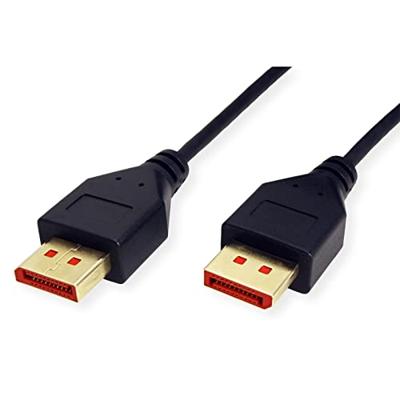 ROLINE DisplayPort Kabel, DP v1.4, M/M, DUN, zwart, 1,5 m
