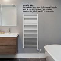 Bosch Home Comfort Heat radiator 4500 1420x600 Badkamerverwarming 900 W Wit - thumbnail