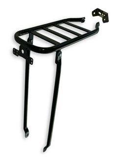 Steco Achterdrager 26-28" met versterkt ptt - glanzend zwart