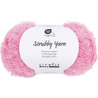 Creativ Company Schuur-sponsgaren, l: 90 m, lichtrood, 50 gr/ 1 bol - thumbnail