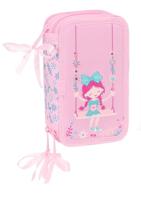 Schooletui met Accessoires Glow Lab Swing Multicolour 12,5 x 19,5 x 5,5 cm 37 Onderdelen - thumbnail