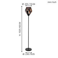 Eglo VloerlampCarlton 1 - 49994 - thumbnail