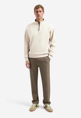 No- Excess Sweater Half Zip Interlock 31100103 Sweater 045 Desert