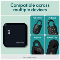 igloohome Wifi Bridge | Intelligente toegangscontrole | WLAN-brug voor igloohome hangslot | Op afstand openen en sluiten | Bluetooth | WLAN-verbinding - thumbnail