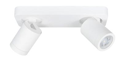 Highlight Spot Oliver 2 lichts balk badkamer IP44 wit Highlight Spot Oliver 2 lichts balk badkamer IP44 wit