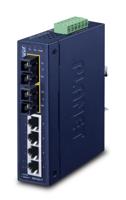 Planet ISW-621T netwerk-switch Unmanaged L2 Fast Ethernet (10/100) Blauw - thumbnail