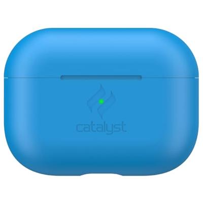 Catalyst Slim Case voor AirPods Pro Skin voor Apple AirPods Pro Charging Case, verwisselbare kleuren, beschermhoes Soft Skin, compatibel draadloos opladen - Blauw