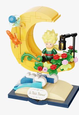 The Little Prince Starry Ride Construction Set New Moon 13 cm