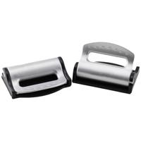 HP gordelspanner safety belt stopper pair, black/silver - thumbnail