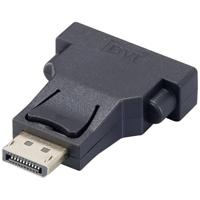 Renkforce RF-4212237 DisplayPort / DVI Adapter [1x DisplayPort stekker - 1x DVI-bus 24+5-polig] Zwart - thumbnail