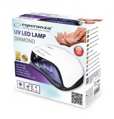 Esperanza EBN007 nageldroger 80 W UV + LED - thumbnail