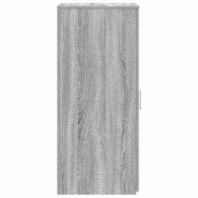 Opbergkast 40x45x103,5 cm bewerkt hout grijs sonoma eikenkleur