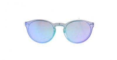 Kost zonnebril unisex transparant/ijsblauw Kost zonnebril unisex transparant/ijsblauw
