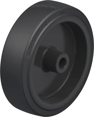 Blickle POEV 125/12G Kunststofwiel Wieldiameter: 125 mm Draagvermogen (max.): 250 kg 1 stuk(s) Blickle POEV 125/12G Kunststofwiel Wieldiameter: 125 mm Draagvermogen (max.): 250 kg 1 stuk(s)