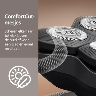 Philips 5000 series Head Shaver Pro HS5980/15 Essential-scheerapparaat met ComfortCut-mesjes