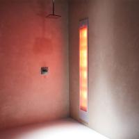 Sunshower Deluxe White UV en Infrarood Inbouwapparaat 32x187x16 cm Aluminium Wit - thumbnail