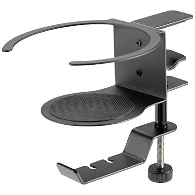 SpeaKa Professional SP-HCH-120 Koptelefoonhouder Geïntegreerde kabelvoering Zwart