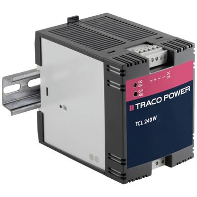 TracoPower TCL 240-124 DIN-rail netvoeding 24 V/DC 10 A 240 W Aantal uitgangen:1 x Inhoud 1 stuk(s)