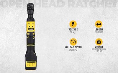 DeWALT DCF512N Accu haakse ratelsleutel 1/2" borgpin 18V XR Basic Body - thumbnail