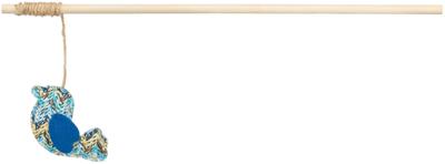 Kattenspeeltje Trixie Blauw Polyester Hout Vogel