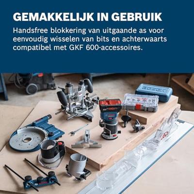 Bosch Professional GKF 18V-8 Accu kantenfrees 18V Basic Body - 06016C2000 - thumbnail