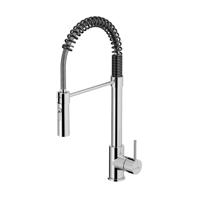 Keukenmengkraan Hotbath Fellow 49 cm Flexibele Uitloop Chroom - thumbnail