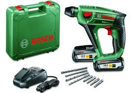 Bosch Groen Uneo Maxx | 18V | Li-Ion accu | SDS-Quick | boorhamer set - thumbnail