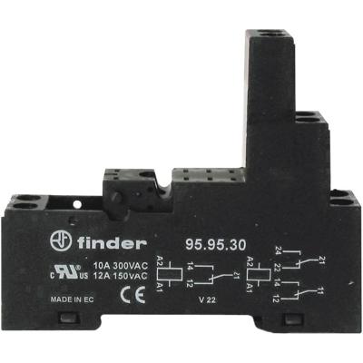 Finder 95.95.30 Relaissocket Geschikt voor serie: Finder serie 40 Finder 40.51, Finder 40.52, Finder 40.61 1 stuk(s) Finder 95.95.30 Relaissocket Geschikt voor serie: Finder serie 40 Finder 40.51, Finder 40.52, Finder 40.61 1 stuk(s)