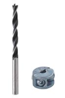 Wolfcraft Deuvelboor | Met centerpunt + D-stop | Ø6mm | 1 stuk - 2731000 - thumbnail