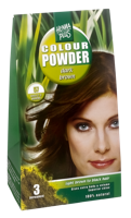 Hennaplus Colour Powder 57 Dark Brown - thumbnail