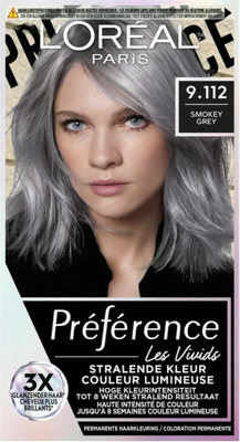L'Oréal Paris Préférence Les Vivids - 9.112 Smokey Grey