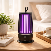 Oplaadbare Muggenlamp - Mosquito Zapper - Nachtlamp en UV-Licht - thumbnail