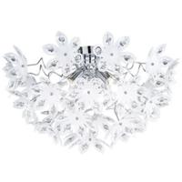 LED Plafondlamp - 3-lichts Rond - Glans Chroom - E14 - Aluminium - thumbnail