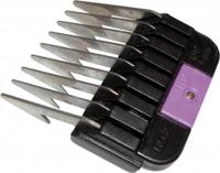 Opzetkam snap on metaal, paars 6mm - thumbnail