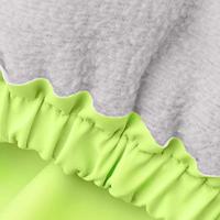 Playshoes overschoenen fleece gevoerd Uni Neon Geel-M - thumbnail