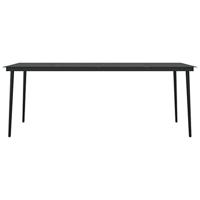 9-delige Tuinset zwart - thumbnail