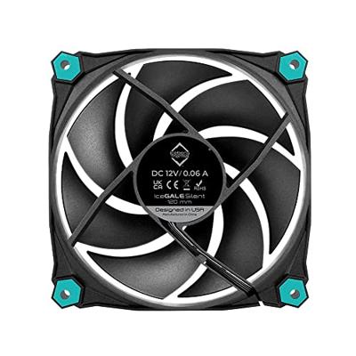 Iceberg Thermal IceGALE Silent PC-ventilator Zwart