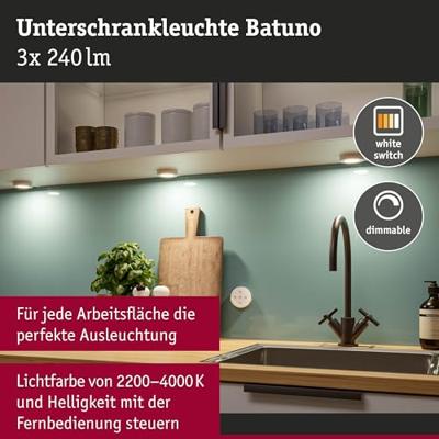 Paulmann Batuno LED-opbouwlamp 2.1 W Wit