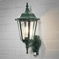 Konstsmide Firenze 7236-600 Buitenlamp met bewegingsmelder (wand) E27 100 W Groen - thumbnail